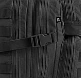 Тактичний рюкзак Brandit US Cooper 25 л 45 х 24 х 26 см Чорний, фото 5