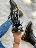 Dr. Martens Patent Black No Logo 2, фото 3