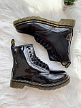 Dr. Martens Patent Black No Logo 2, фото 9