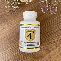 California Gold Nutrition, Immune 4, засіб для зміцнення імунітету, 60 вегетаріанських капсул