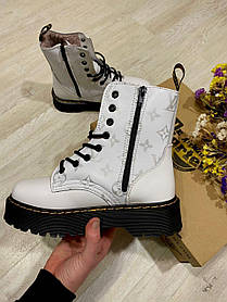 Dr. Martens JADON LV Custom White (Молнія)