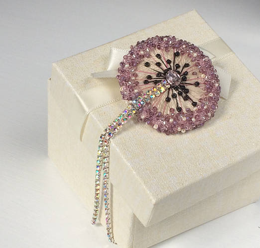 Купить Брошь "Одуванчик", цена 550 грн — Prom.ua (ID#1679284181)