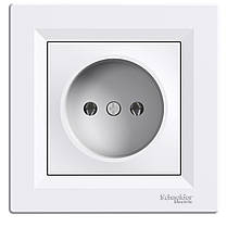 Розетка Schneider Electric Asfora без заземлення білий EPH3000121, фото 3