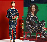Набор новогодних пижам Livergy XL Esmara L Германия мужская и женская новогодние пижамы