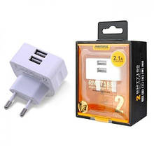 Мережевий заряд RMT 7188/ 2USB 2,1 (120 шт/ св.)