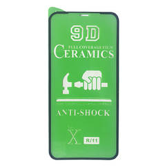Захисне скло CERAMIC iPhone XR / 11 Black тех упаковка