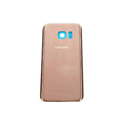 Задня кришка для Samsung G930FD Galaxy S7 Duos, pink gold, фото 2