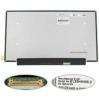 Матрица 13.3" B133HAN06.2 (1920*1080, 30pin(eDP, 220cd/m2, 45% NTSC, IPS)), LED, SLIM(без планок и ушек),