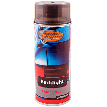 Лак для тонування задніх ліхтарів Motip Backlight, 400 мл Аерозоль Чорний