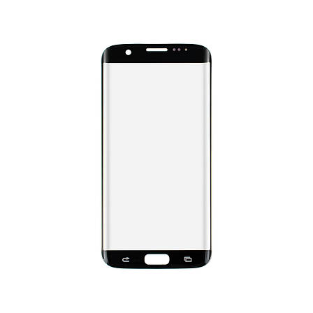 Скло корпусу з рамкою для Samsung Galaxy S7 EDGE G935, gold, (оригінал), фото 2
