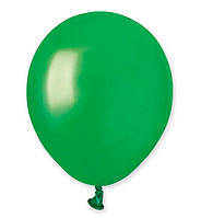 Воздушные шарики (13 см) 10 шт, Италия, зеленый (металлик)