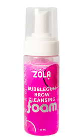 Пінка для брів очищаюча рожева ZOLA Bubblegum Brow Cleansing (150 ml)
