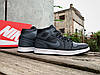 Кросівки чоловічі Nike Air Jordan 1 Retro High Black Grey чорні з сірим, фото 8