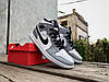 Кросівки чоловічі Nike Air Jordan 1 Retro High Grey White сірі з білим, фото 10