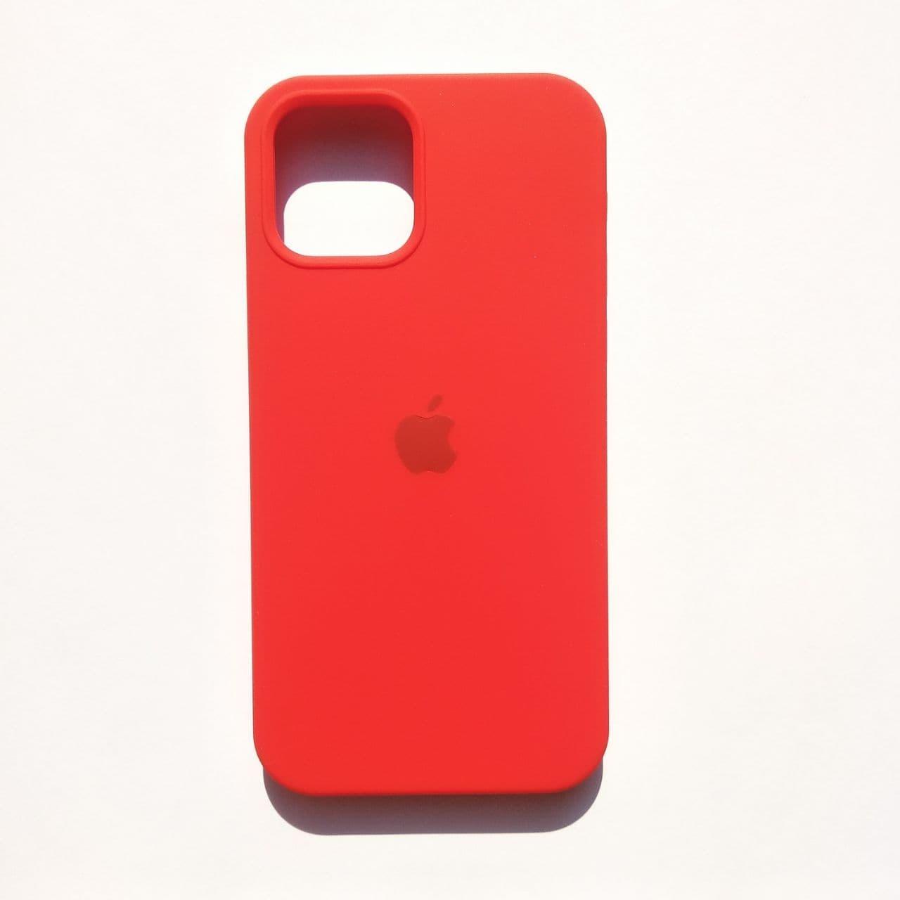 Чохол-накладка  Silicone Case для Apple iPhone 12, 12 Pro Red