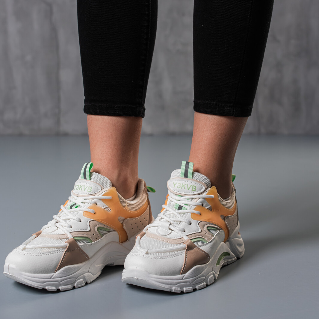 Кросівки жіночі Fashion Jasper 3791 38 розмір 24 см Білий код ID 4419850, фото 1