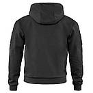 Тактична толстовка чорна з капюшоном Mil-Tec худі 11472302-М, фото 4