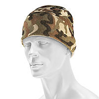 Шапка зимняя акриловая "beanie" Mil-Tec - Woodland 12138020