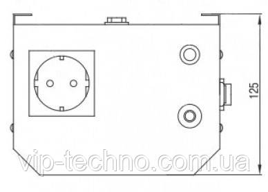 Стабілізатор напруги 500 Вт настінний IEK