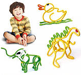 Дитячий конструктор 3D Мистецтво чарівні палички 1 рівень  ⁇  Конструктор із гнучкими деталями, фото 6