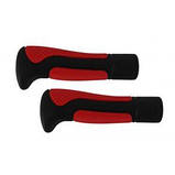 Гріпси ручки на кермо велосипеда Brat 2шт червоні підходять для планетарки Польща, фото 2