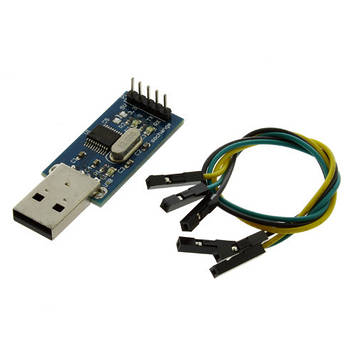 Адаптер USB — RS232 TTL Converter Module PL2303 + 4 кабелі