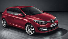 Ветровики, дефлектори вікон Renault Megane III Hatchback 2008- (HIC/ Tайвань)