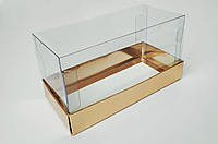 Коробка "Акваріум" золото, 170*80*90мм