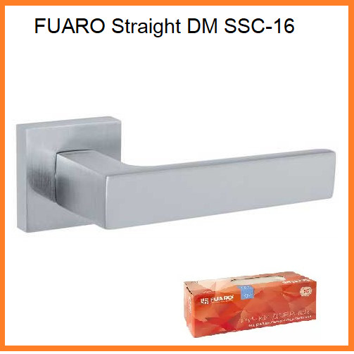 FUARO Ручка роздільна Straight DM SSC-16 сатинированный хром