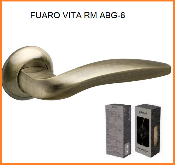 FUARO Ручка роздільна VITA RM ABG-6 зелена бронза