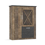 Комод 2Д1В Джорджія (Мебель-Сервіс) 1135х376х1424мм, фото 2