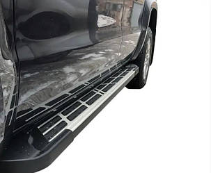 Бокові пороги (щастя) Volkswagen Caddy 2010+ г.в. Sunrise