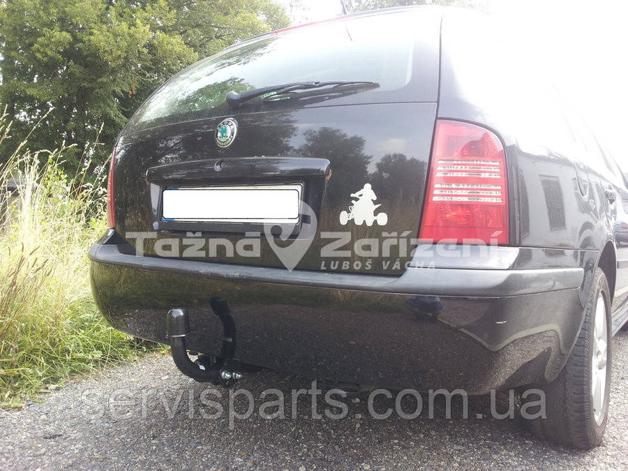 Польський фаркоп на Skoda Octavia A4 Tour 1997-2010 окрім 4x4  (Шкода Октавія Тур)