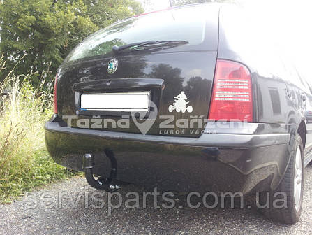 Польський фаркоп на Skoda Octavia A4 Tour 1997-2010 окрім 4x4 (Шкода Октавія Тур), фото 1