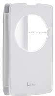 Чехол LG VOIA Window Flip Case для LG L70+ (L Fino/D295) white