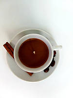 Свеча с запахом кофе в чашке, соевая Подарок любителю кофе Кофе в кровать Романтический подарок