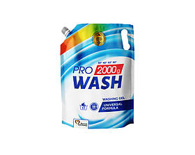 Гель для прання 2л Універсальний Pro Wash DOYPACK