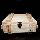 Дерев'янний ящик для подарунків та речей 33х30х15 см - також розміри зробимо під замовлення