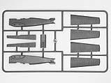 Пластикова модель 1/72 ICM 72051 радянський винищувач І-1 (Іл-400б), фото 4