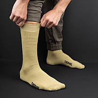 Тактичні термошкарпетки чоловічі олива | Шкарпетки зимові демісезонні армійські військові ЛЮКС якості