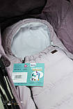 Конверт в коляску Twins Voyage, nude, пудра, фото 5