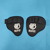 Атлетично накладки на руки для підтягувань Bravery, фото 2