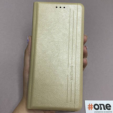 Чохол-книга для Xiaomi Redmi 9C книжка з підставкою магнітом на телефон сяомі редмі 9с золота N6Y, фото 1