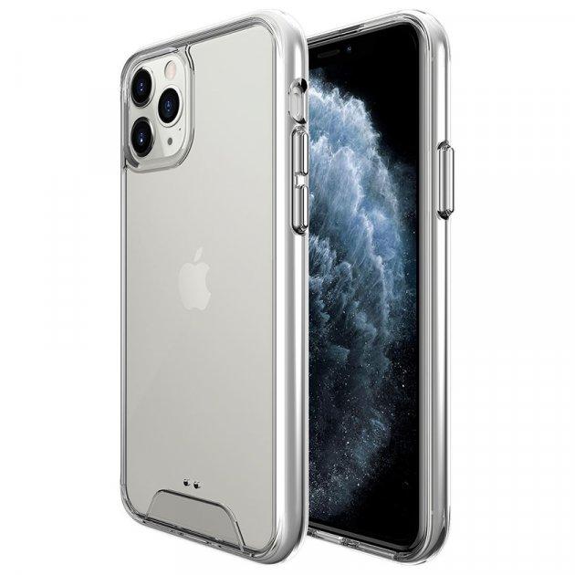 Протиударний силіконовий чохол Space для iPhone 11 Pro Max Прозорий
