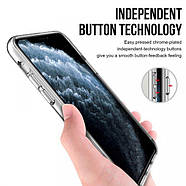 Протиударний силіконовий чохол Space для iPhone 11 Pro Max Прозорий, фото 9