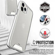 Протиударний силіконовий чохол Space для iPhone 11 Pro Max Прозорий, фото 10
