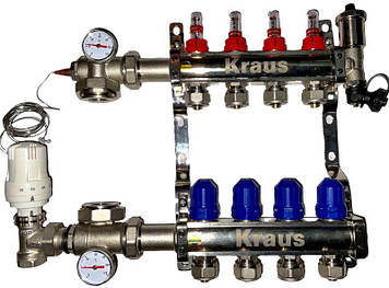 Колектор Kraus на 10 контурів у збірі (Канада)