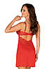 Комплект жіночий комбінація і трусики Obsessive LOVENTY CHEMISE&thong, фото 6