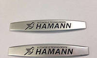 Эмблемы на крылья BMW Hamann
