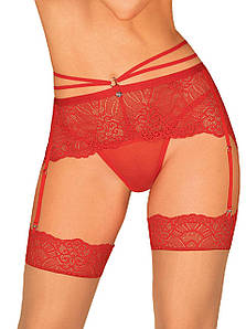 Пояс жіночий із підв'язками Obsessive LOVENTY garter belt